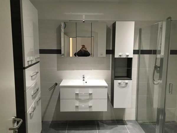 Badezimmer-Einbau
